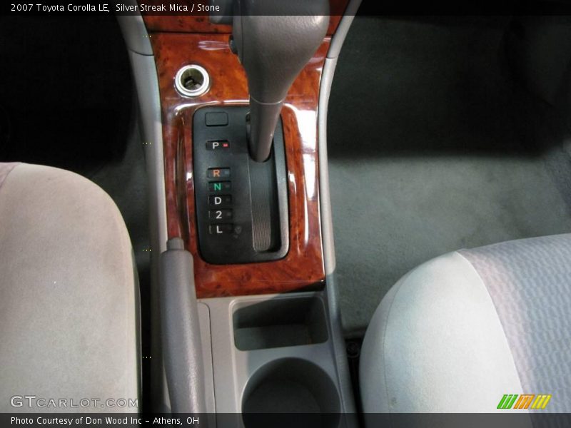 Silver Streak Mica / Stone 2007 Toyota Corolla LE
