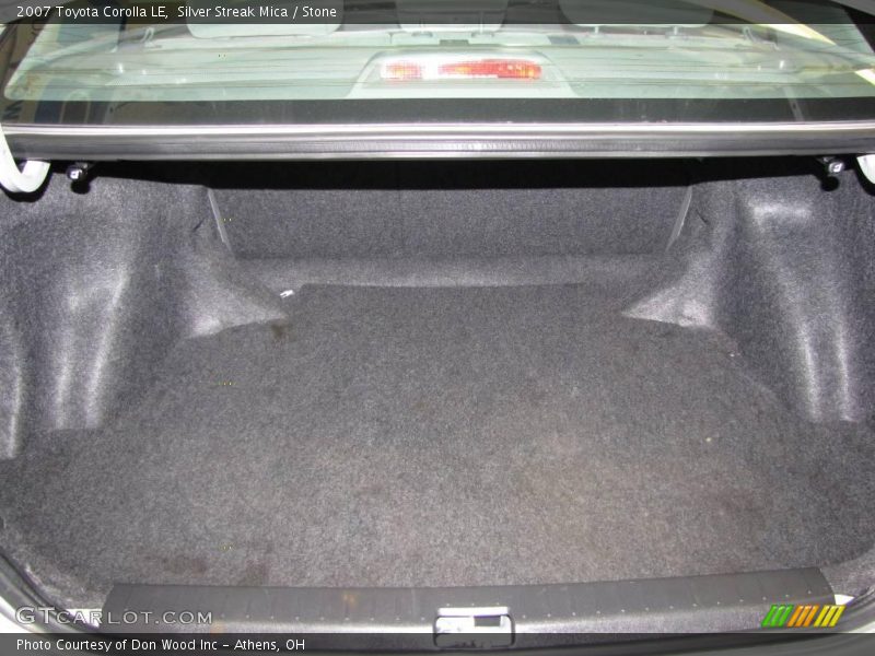 Silver Streak Mica / Stone 2007 Toyota Corolla LE