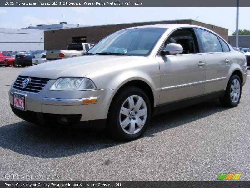 Wheat Beige Metallic / Anthracite 2005 Volkswagen Passat GLS 1.8T Sedan