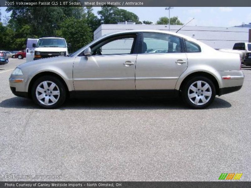 Wheat Beige Metallic / Anthracite 2005 Volkswagen Passat GLS 1.8T Sedan