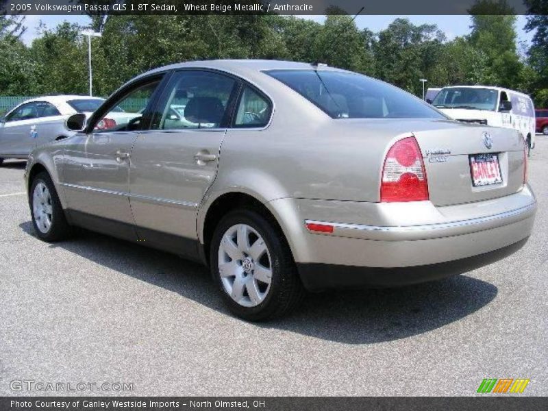 Wheat Beige Metallic / Anthracite 2005 Volkswagen Passat GLS 1.8T Sedan