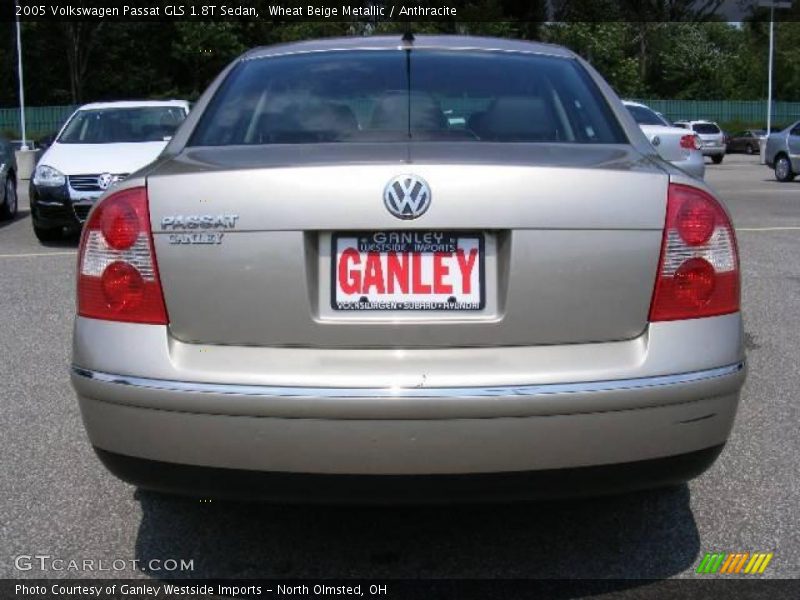 Wheat Beige Metallic / Anthracite 2005 Volkswagen Passat GLS 1.8T Sedan