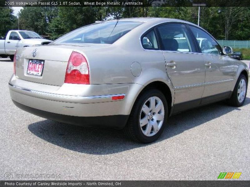 Wheat Beige Metallic / Anthracite 2005 Volkswagen Passat GLS 1.8T Sedan