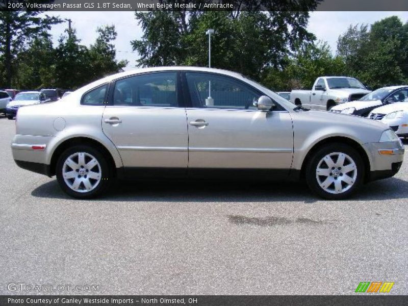 Wheat Beige Metallic / Anthracite 2005 Volkswagen Passat GLS 1.8T Sedan