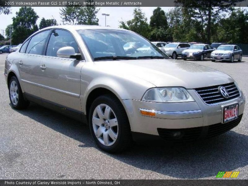 Wheat Beige Metallic / Anthracite 2005 Volkswagen Passat GLS 1.8T Sedan