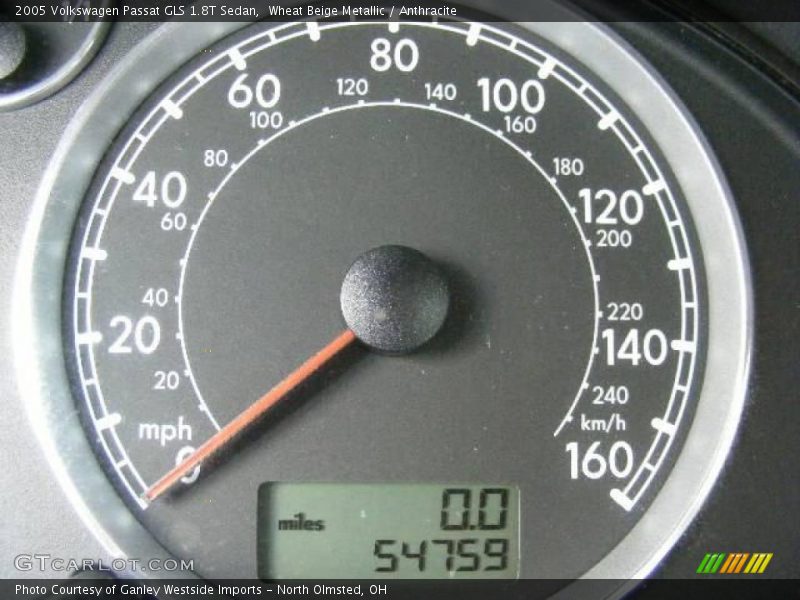 Wheat Beige Metallic / Anthracite 2005 Volkswagen Passat GLS 1.8T Sedan