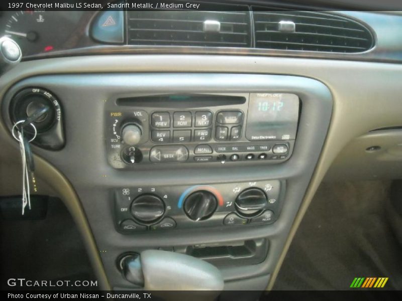 Sandrift Metallic / Medium Grey 1997 Chevrolet Malibu LS Sedan