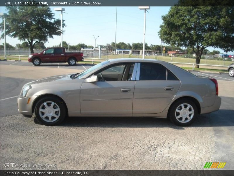 Cashmere / Light Gray/Ebony 2003 Cadillac CTS Sedan