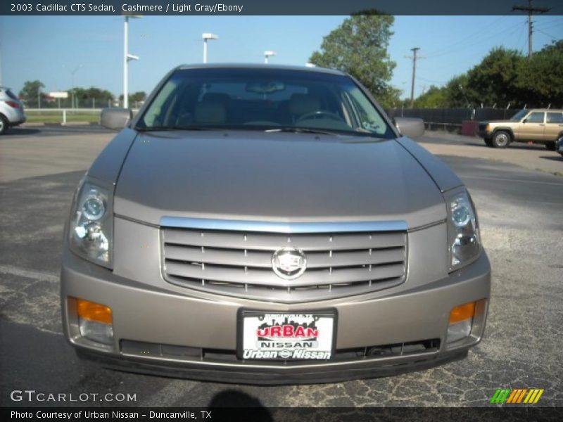 Cashmere / Light Gray/Ebony 2003 Cadillac CTS Sedan