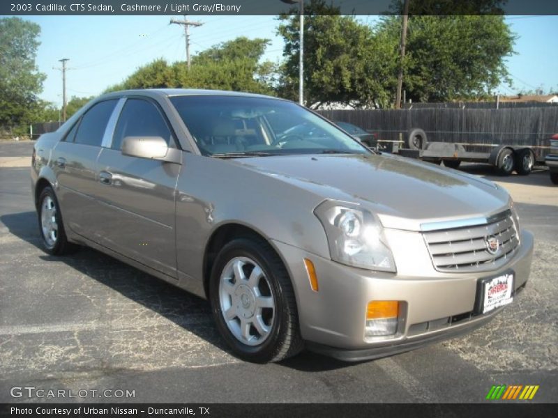 Cashmere / Light Gray/Ebony 2003 Cadillac CTS Sedan
