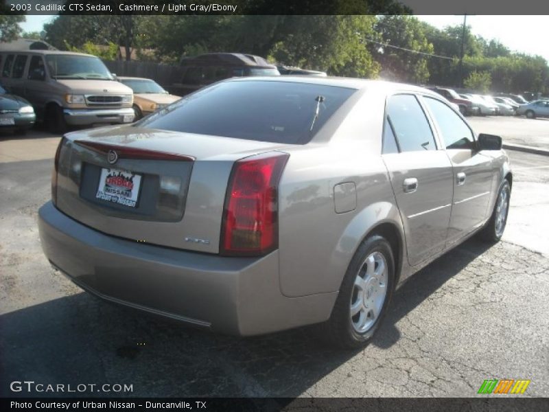Cashmere / Light Gray/Ebony 2003 Cadillac CTS Sedan