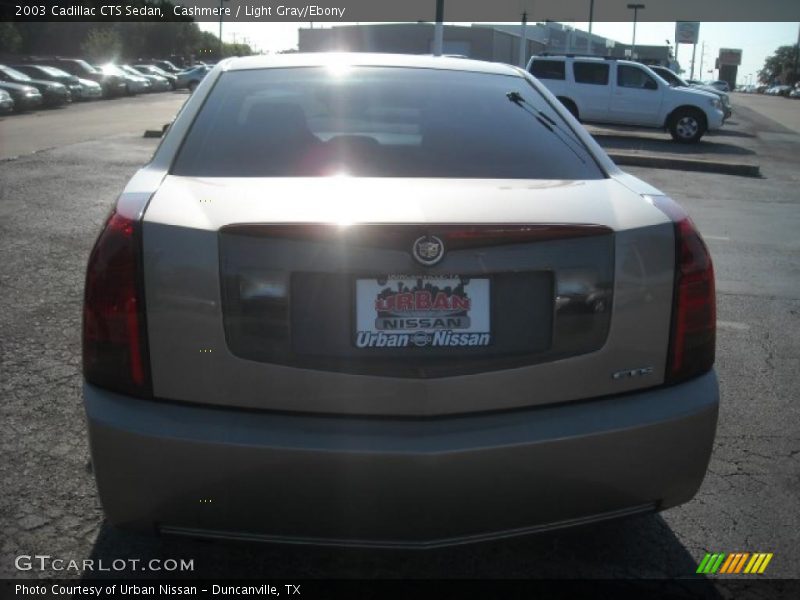 Cashmere / Light Gray/Ebony 2003 Cadillac CTS Sedan
