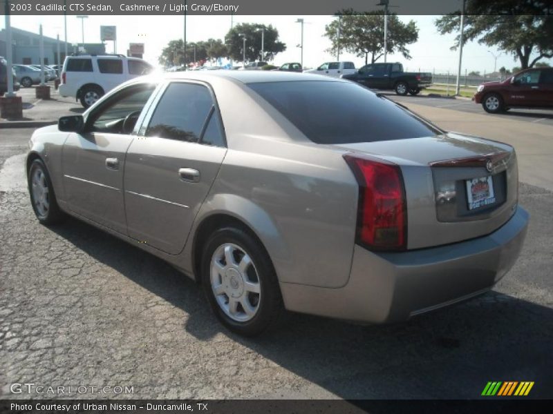 Cashmere / Light Gray/Ebony 2003 Cadillac CTS Sedan