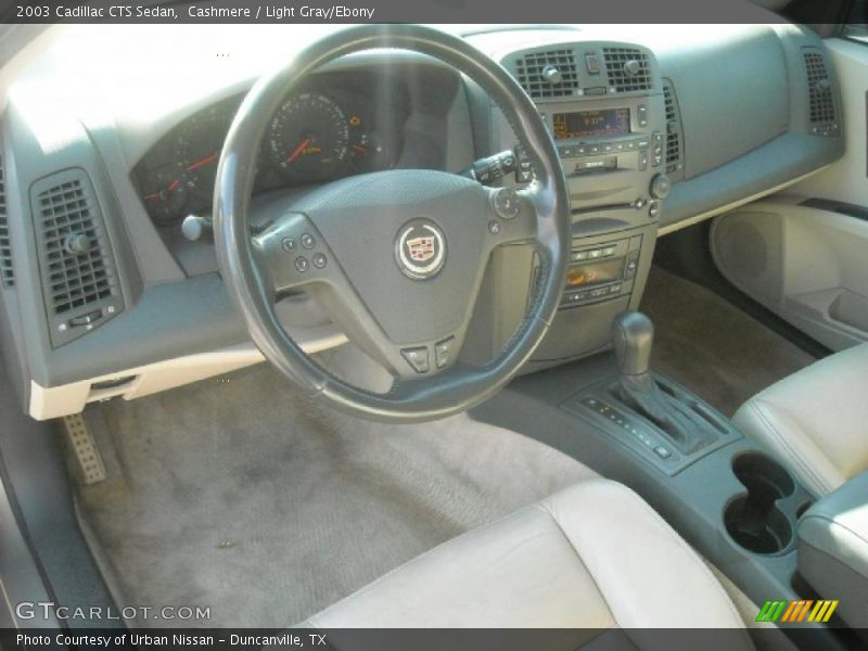 Cashmere / Light Gray/Ebony 2003 Cadillac CTS Sedan