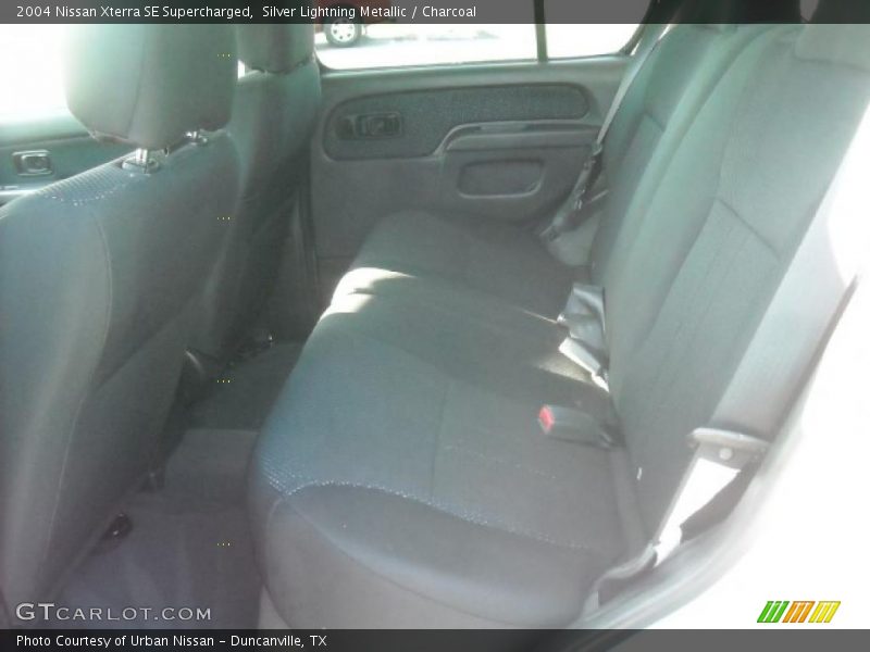 Silver Lightning Metallic / Charcoal 2004 Nissan Xterra SE Supercharged