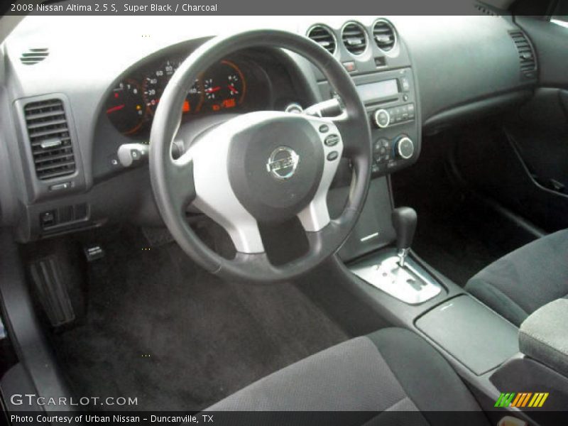 Super Black / Charcoal 2008 Nissan Altima 2.5 S