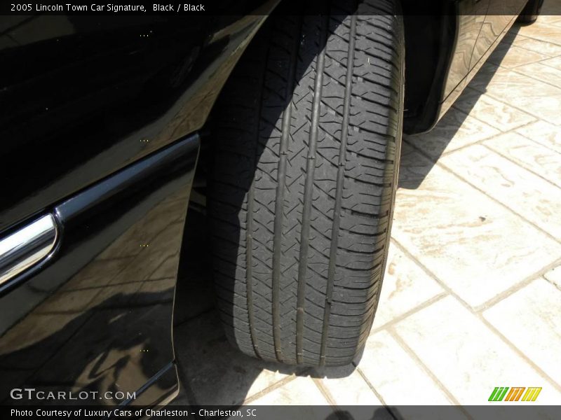 Black / Black 2005 Lincoln Town Car Signature