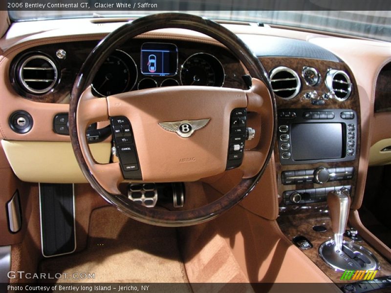 Glacier White / Saffron 2006 Bentley Continental GT