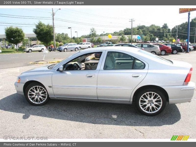 Silver Metallic / Taupe/Light Taupe 2005 Volvo S60 T5