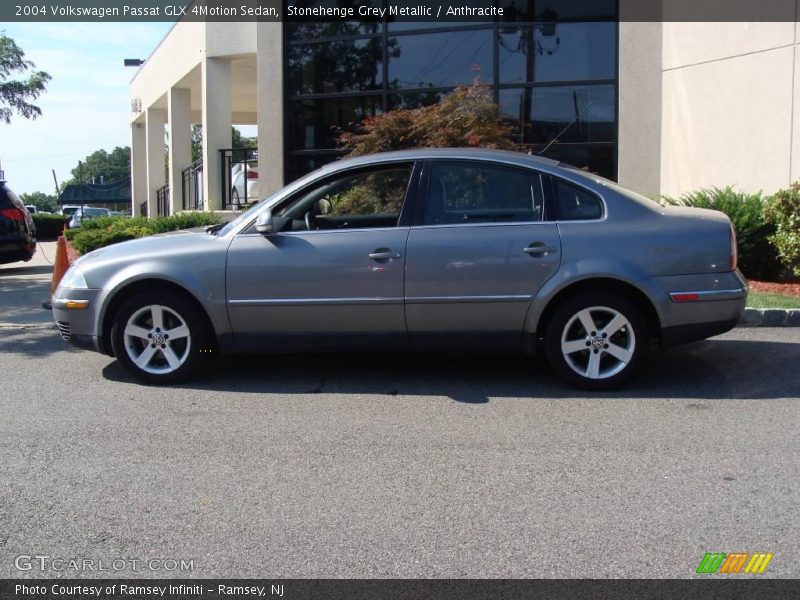 Stonehenge Grey Metallic / Anthracite 2004 Volkswagen Passat GLX 4Motion Sedan
