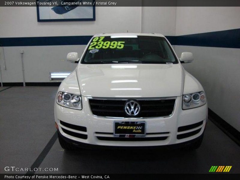 Campanella White / Kristal Grey 2007 Volkswagen Touareg V6