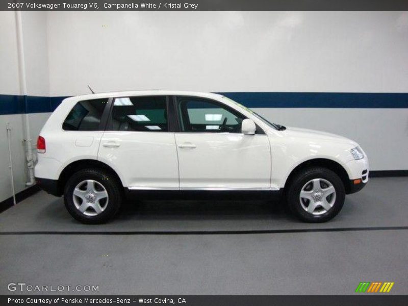 Campanella White / Kristal Grey 2007 Volkswagen Touareg V6