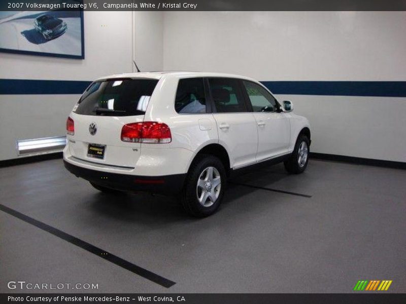 Campanella White / Kristal Grey 2007 Volkswagen Touareg V6