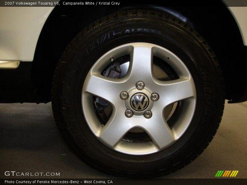 Campanella White / Kristal Grey 2007 Volkswagen Touareg V6