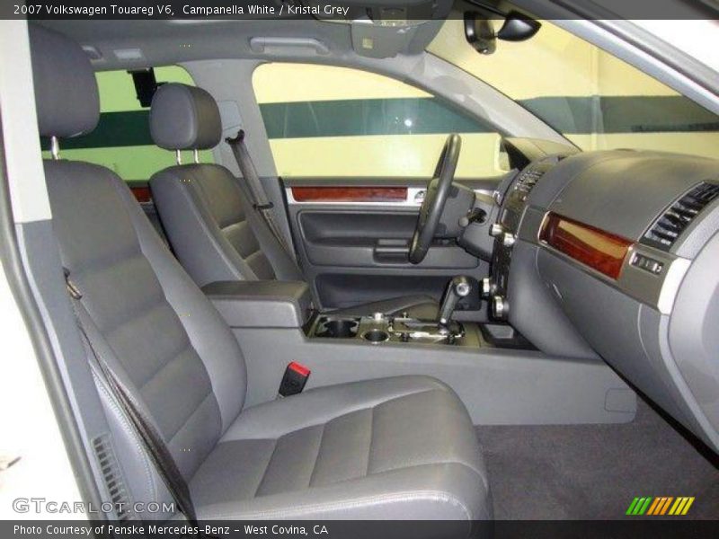 Campanella White / Kristal Grey 2007 Volkswagen Touareg V6