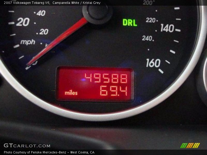 Campanella White / Kristal Grey 2007 Volkswagen Touareg V6