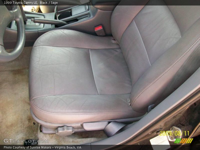 Black / Sage 1999 Toyota Camry LE