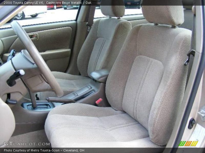 Cashmere Beige Metallic / Oak 2000 Toyota Camry LE V6