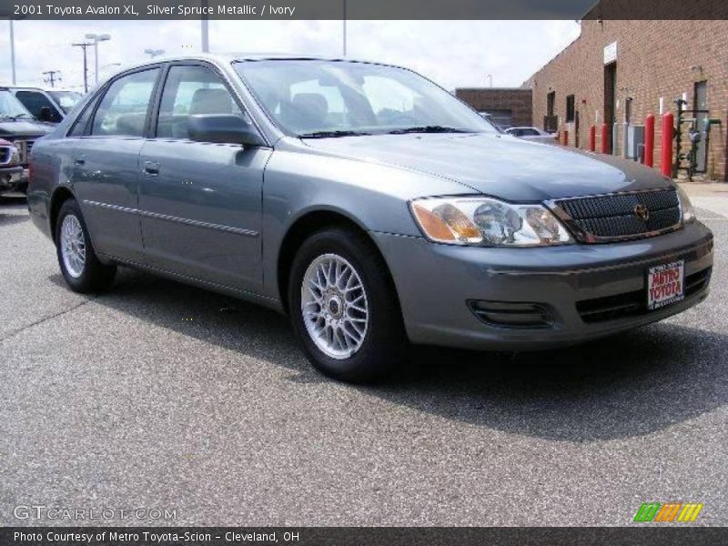 Silver Spruce Metallic / Ivory 2001 Toyota Avalon XL