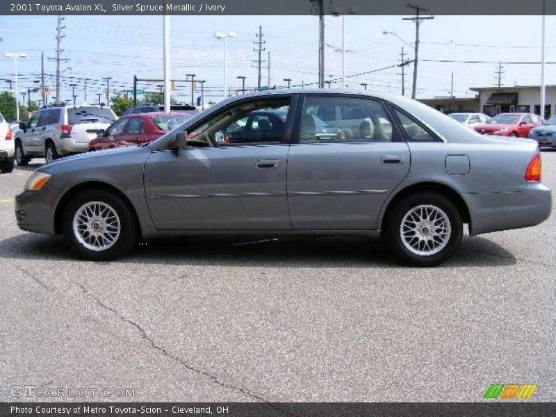 Silver Spruce Metallic / Ivory 2001 Toyota Avalon XL