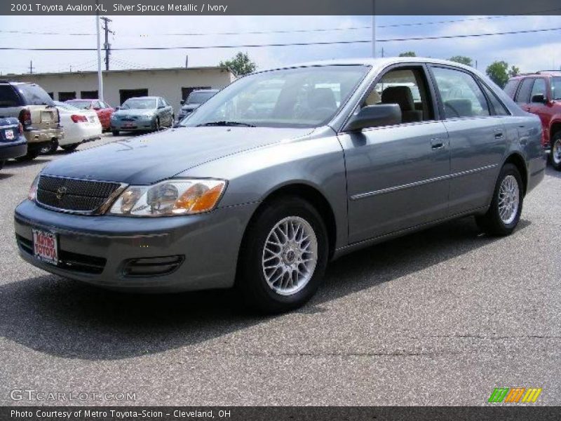 Silver Spruce Metallic / Ivory 2001 Toyota Avalon XL