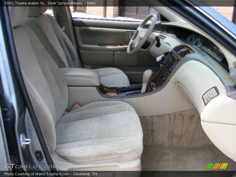 Silver Spruce Metallic / Ivory 2001 Toyota Avalon XL