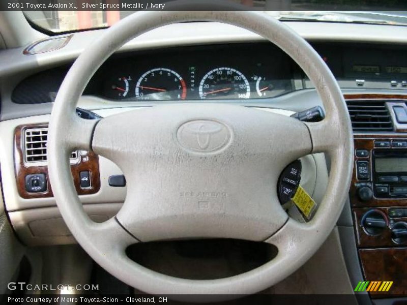 Silver Spruce Metallic / Ivory 2001 Toyota Avalon XL