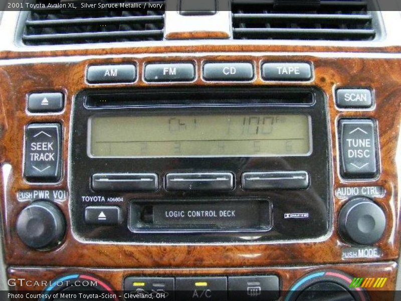 Silver Spruce Metallic / Ivory 2001 Toyota Avalon XL