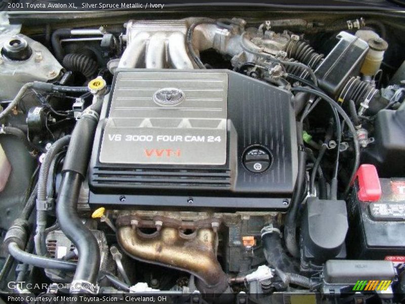 Silver Spruce Metallic / Ivory 2001 Toyota Avalon XL
