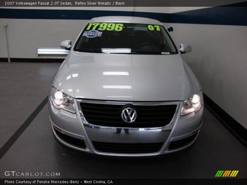 Reflex Silver Metallic / Black 2007 Volkswagen Passat 2.0T Sedan