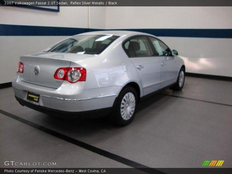 Reflex Silver Metallic / Black 2007 Volkswagen Passat 2.0T Sedan
