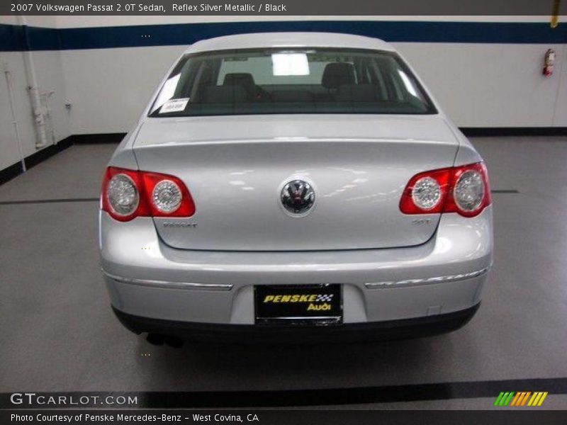 Reflex Silver Metallic / Black 2007 Volkswagen Passat 2.0T Sedan
