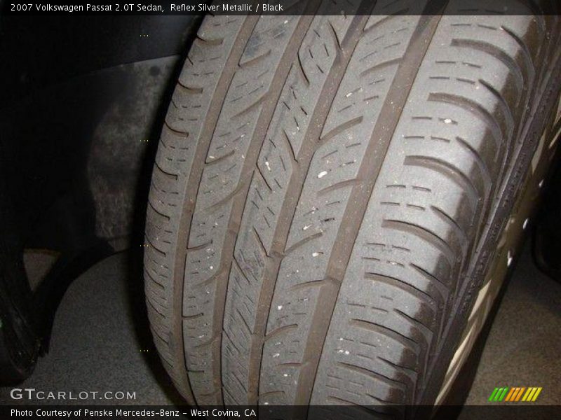 Reflex Silver Metallic / Black 2007 Volkswagen Passat 2.0T Sedan