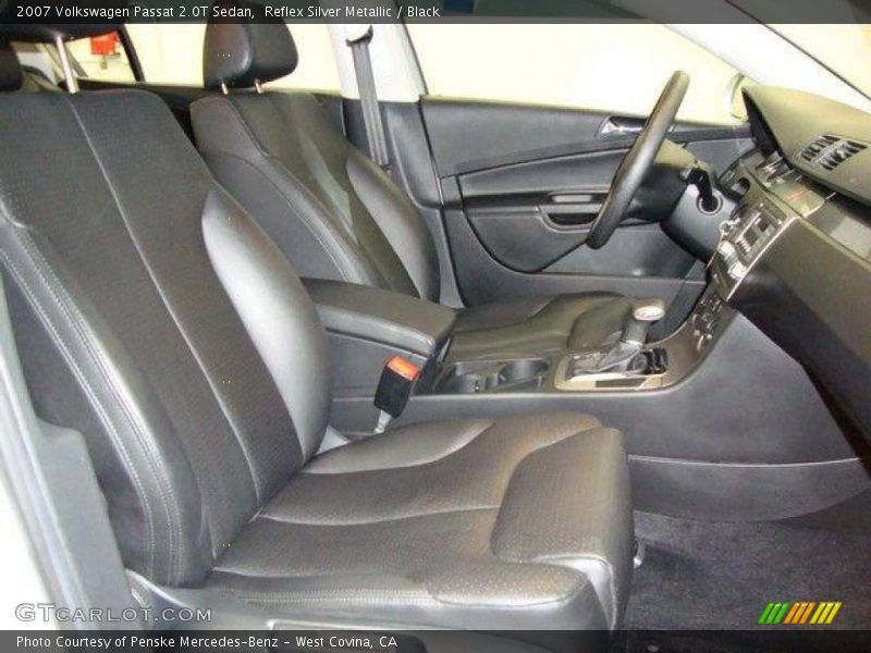 Reflex Silver Metallic / Black 2007 Volkswagen Passat 2.0T Sedan