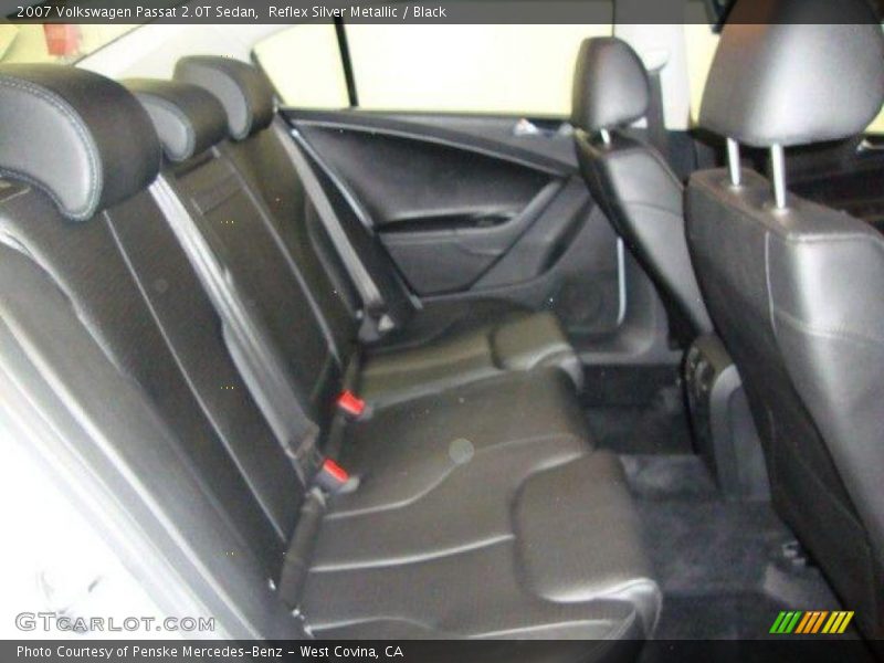 Reflex Silver Metallic / Black 2007 Volkswagen Passat 2.0T Sedan