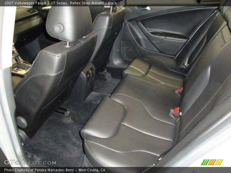 Reflex Silver Metallic / Black 2007 Volkswagen Passat 2.0T Sedan