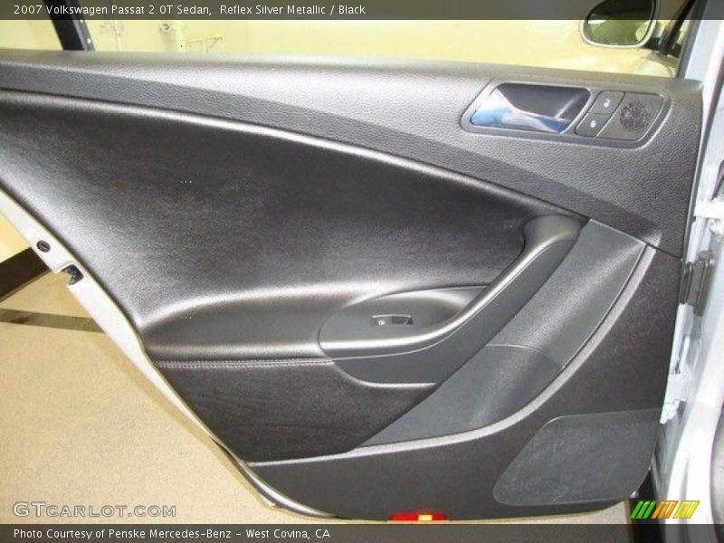 Reflex Silver Metallic / Black 2007 Volkswagen Passat 2.0T Sedan