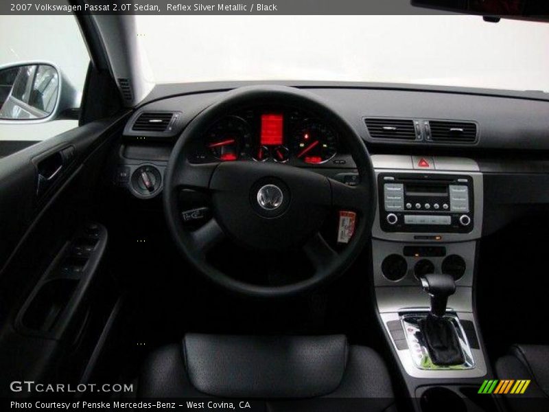 Reflex Silver Metallic / Black 2007 Volkswagen Passat 2.0T Sedan