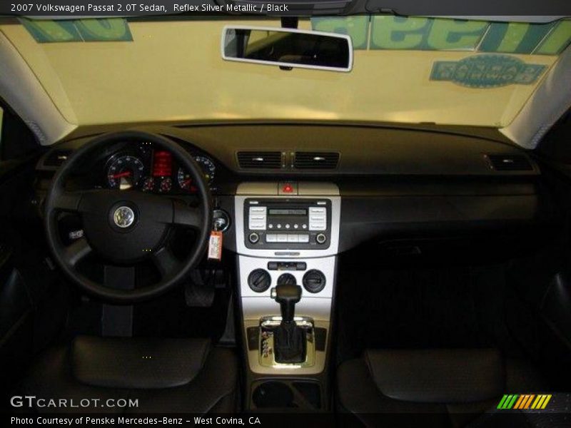 Reflex Silver Metallic / Black 2007 Volkswagen Passat 2.0T Sedan