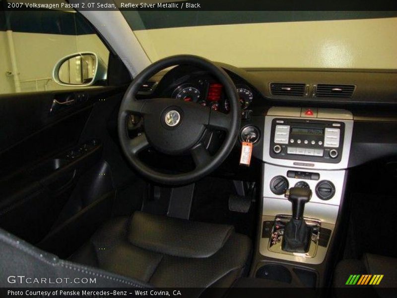 Reflex Silver Metallic / Black 2007 Volkswagen Passat 2.0T Sedan